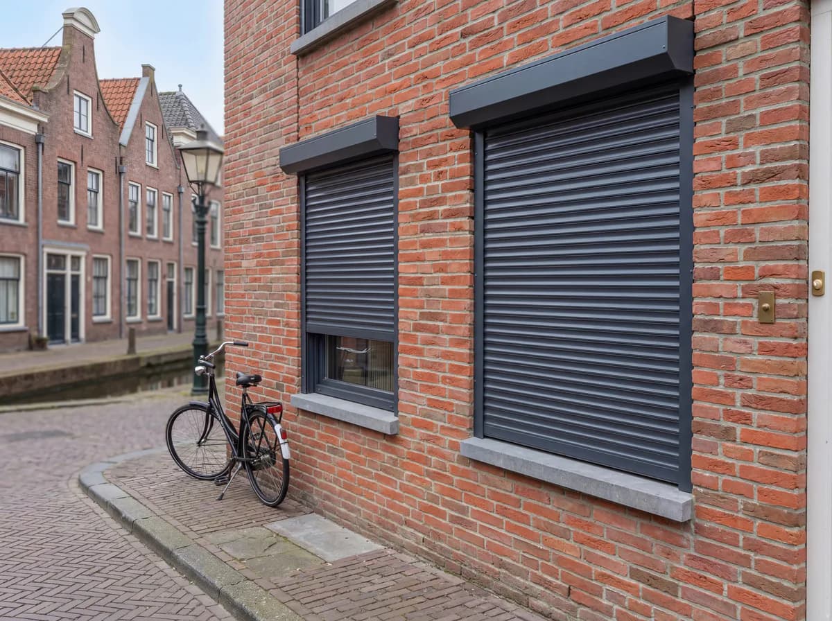 Rolluiken op winkelpand — inbraakbeveiliging en vandalismewering